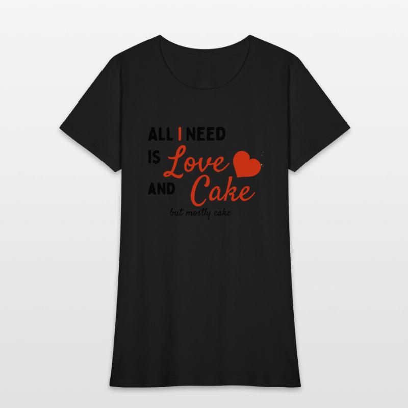 All I need is love and cake. Cool Quote