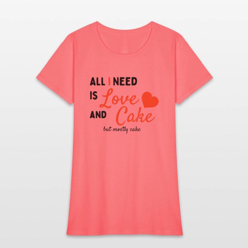 All I need is love and cake. Cool Quote