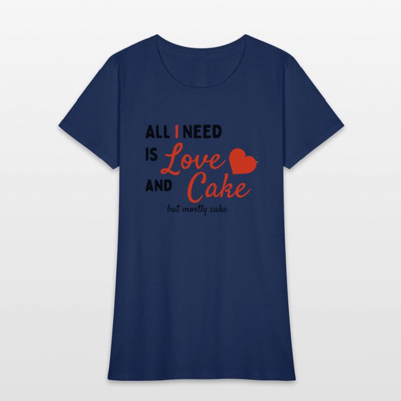 All I need is love and cake. Cool Quote