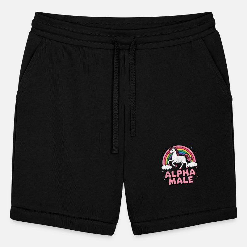 Alpha Male Unicorn - Whimsical Ironic Humor