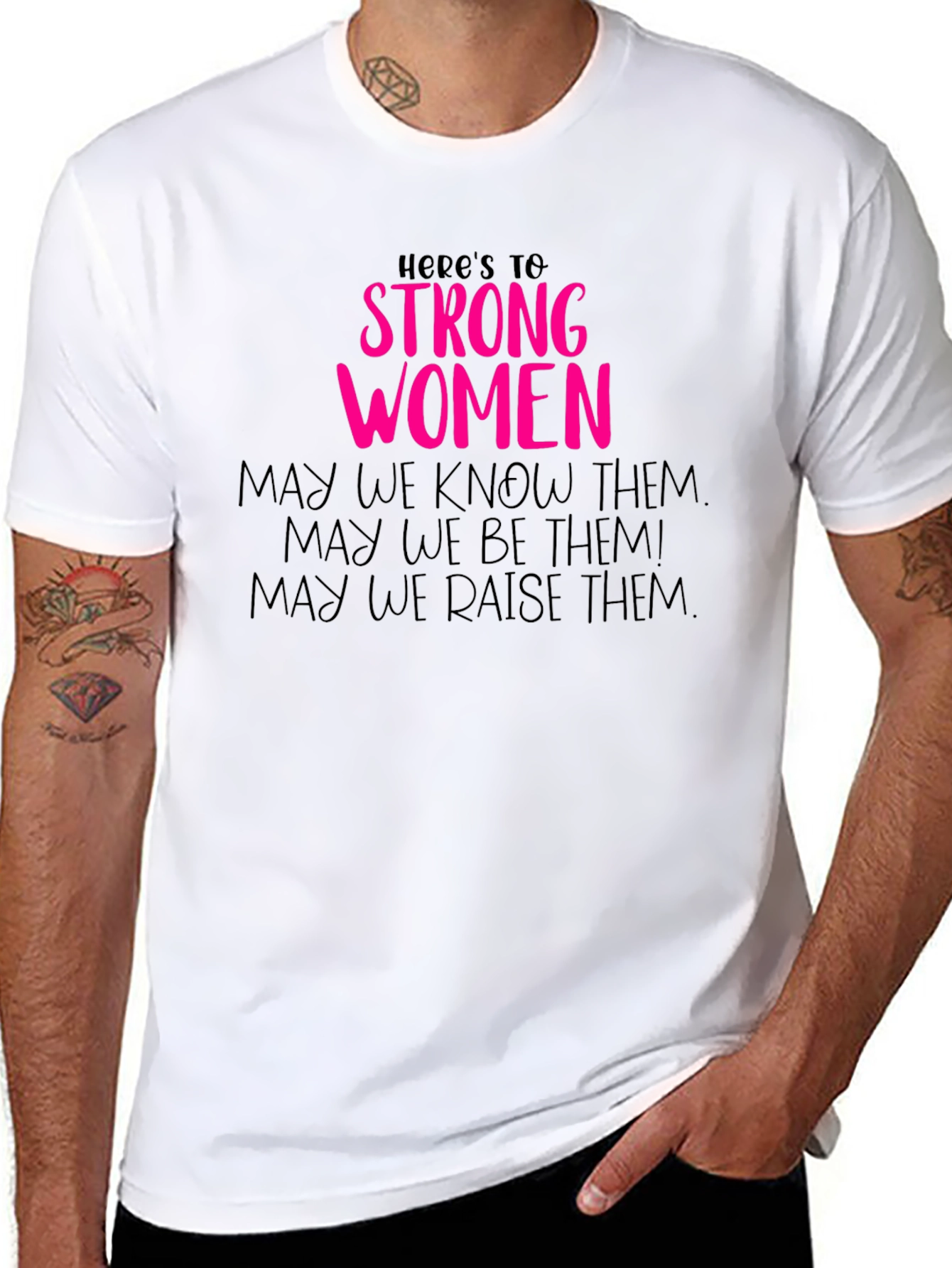 Strong Women Graphic Tee - Empowering Feminist Shirt