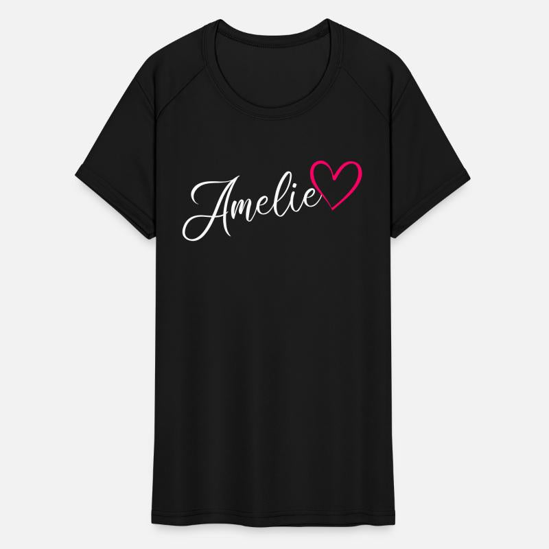 Amelie Name Pink Heart