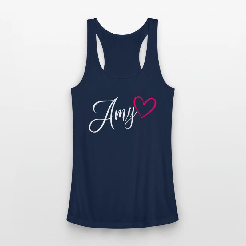 Amy Name Pink Heart