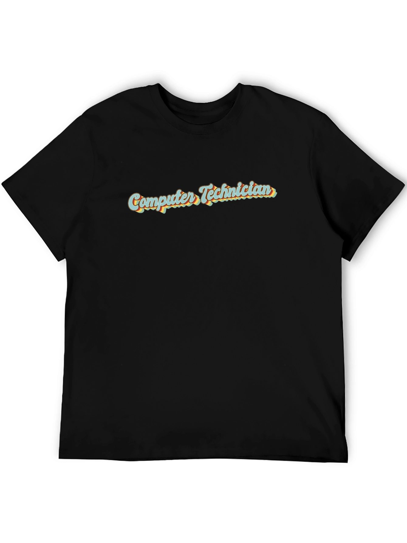 Computer Technician Retro T-Shirt