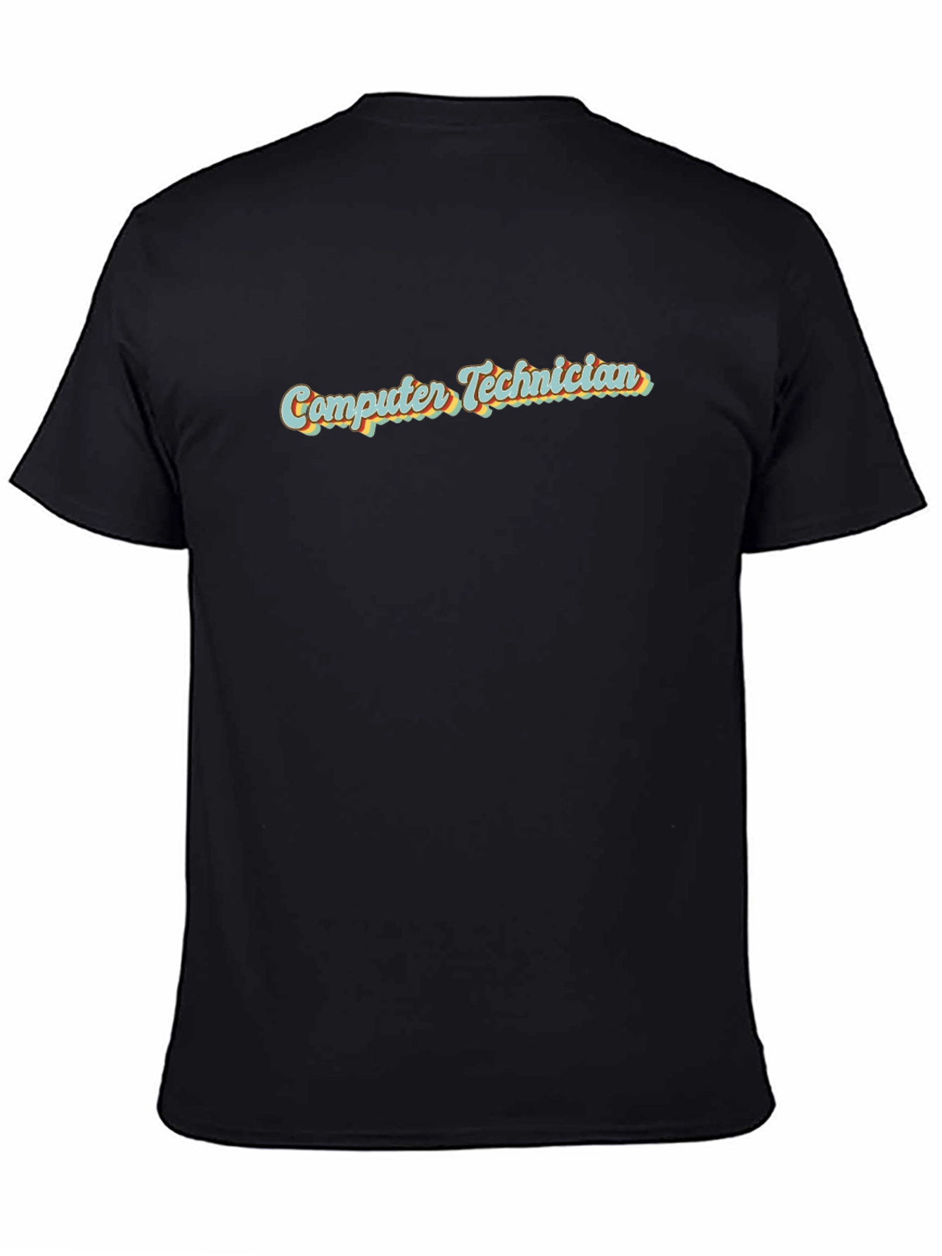 Computer Technician Retro T-Shirt