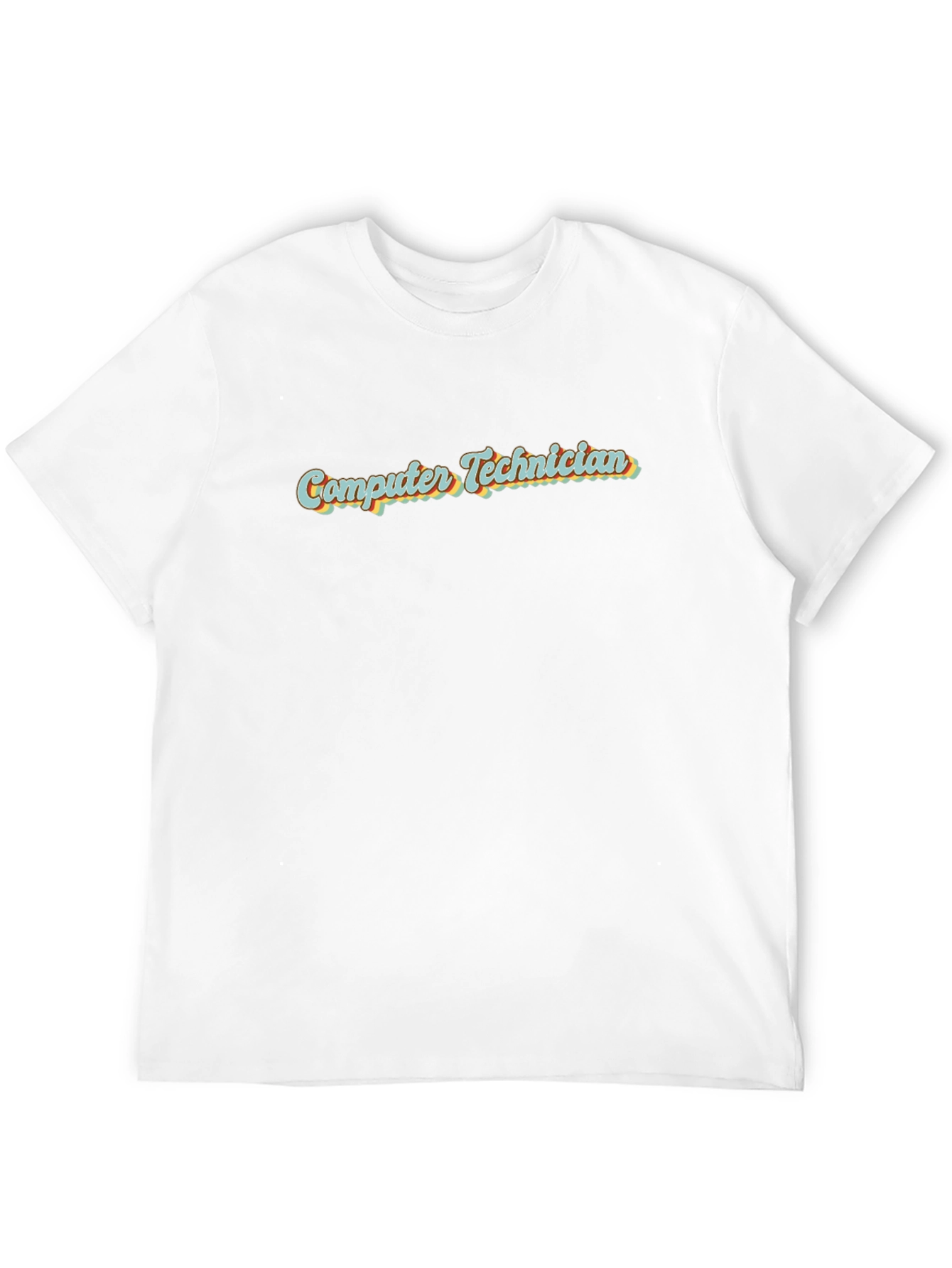 Computer Technician Retro T-Shirt