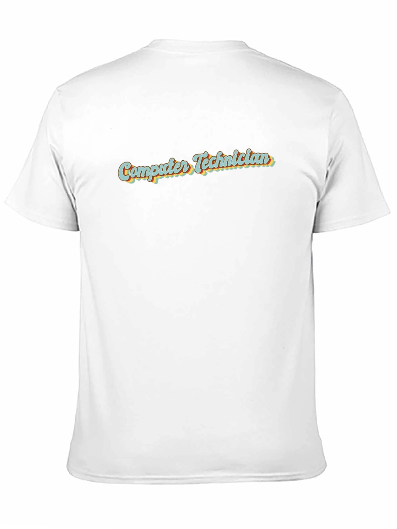Computer Technician Retro T-Shirt