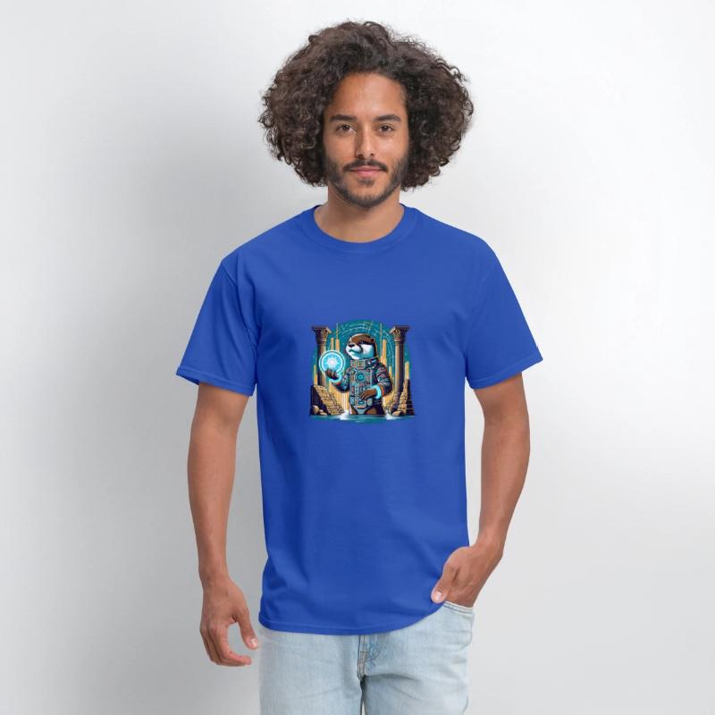 Astral Otter Explorer in Ancient Ruins