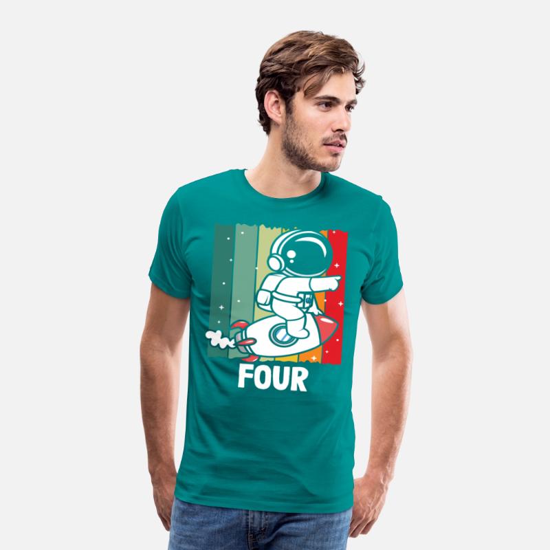 Astronaut Rocket Adventure Four Theme