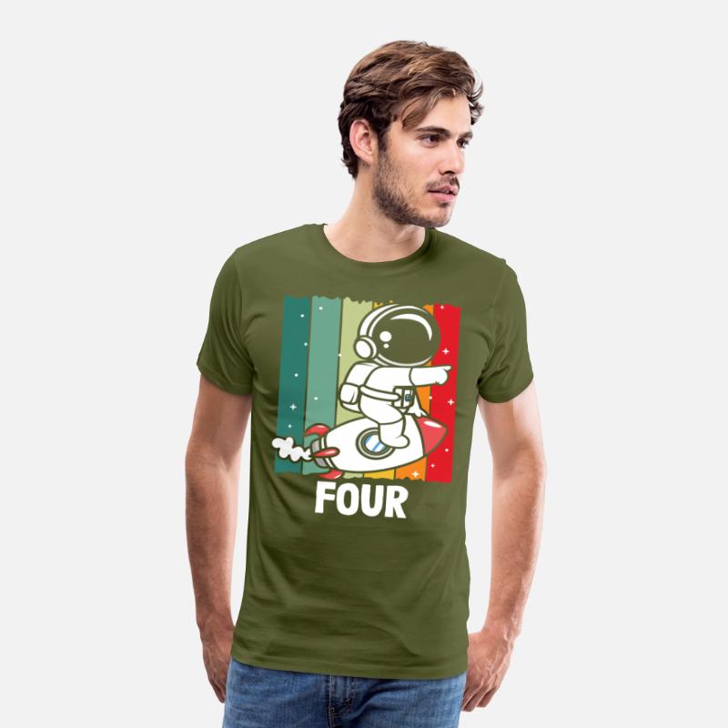 Astronaut Rocket Adventure Four Theme