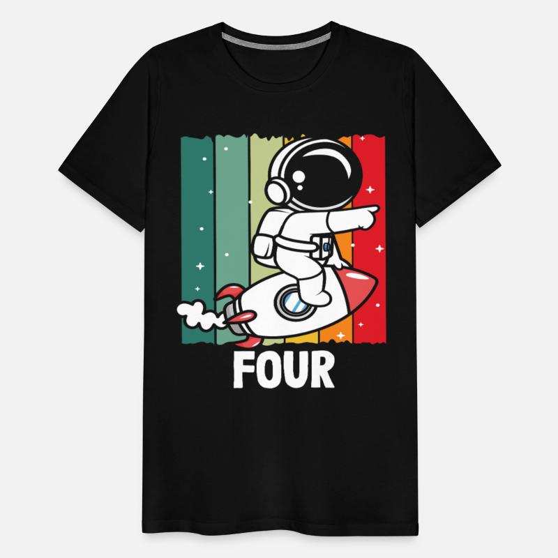 Astronaut Rocket Adventure Four Theme
