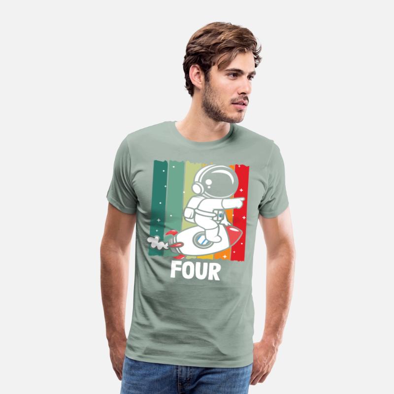 Astronaut Rocket Adventure Four Theme