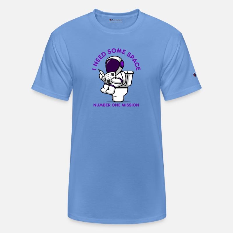 Astronaut Space Number One Poop Toilet Humor Funny
