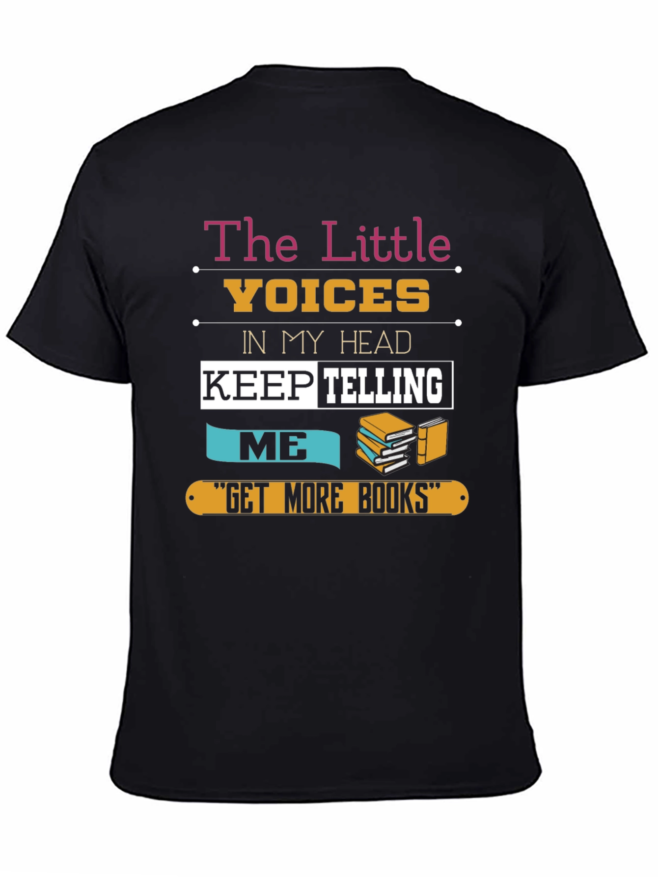 The Little Voices Get More Books Graphic T-Shirt