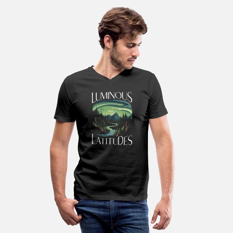 Aurora Borealis Dark Sky Nature Light Display