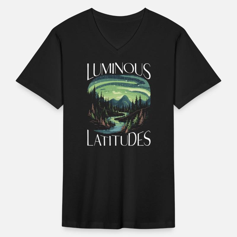 Aurora Borealis Dark Sky Nature Light Display