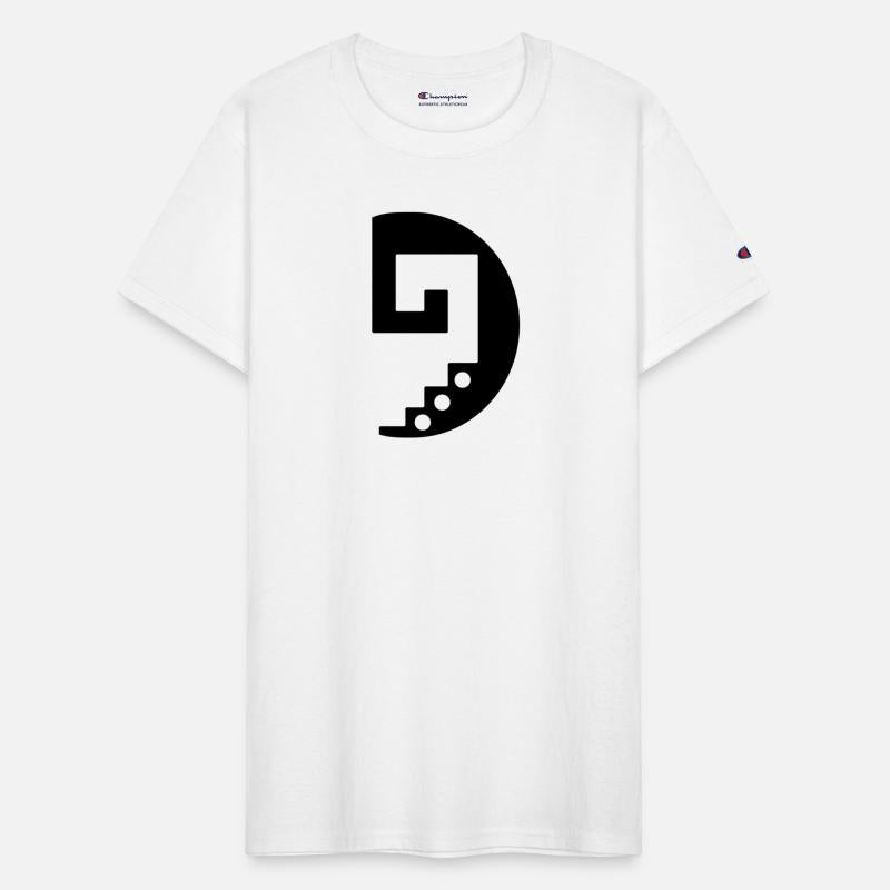 Aztec Tribal Swirl Symbol Design
