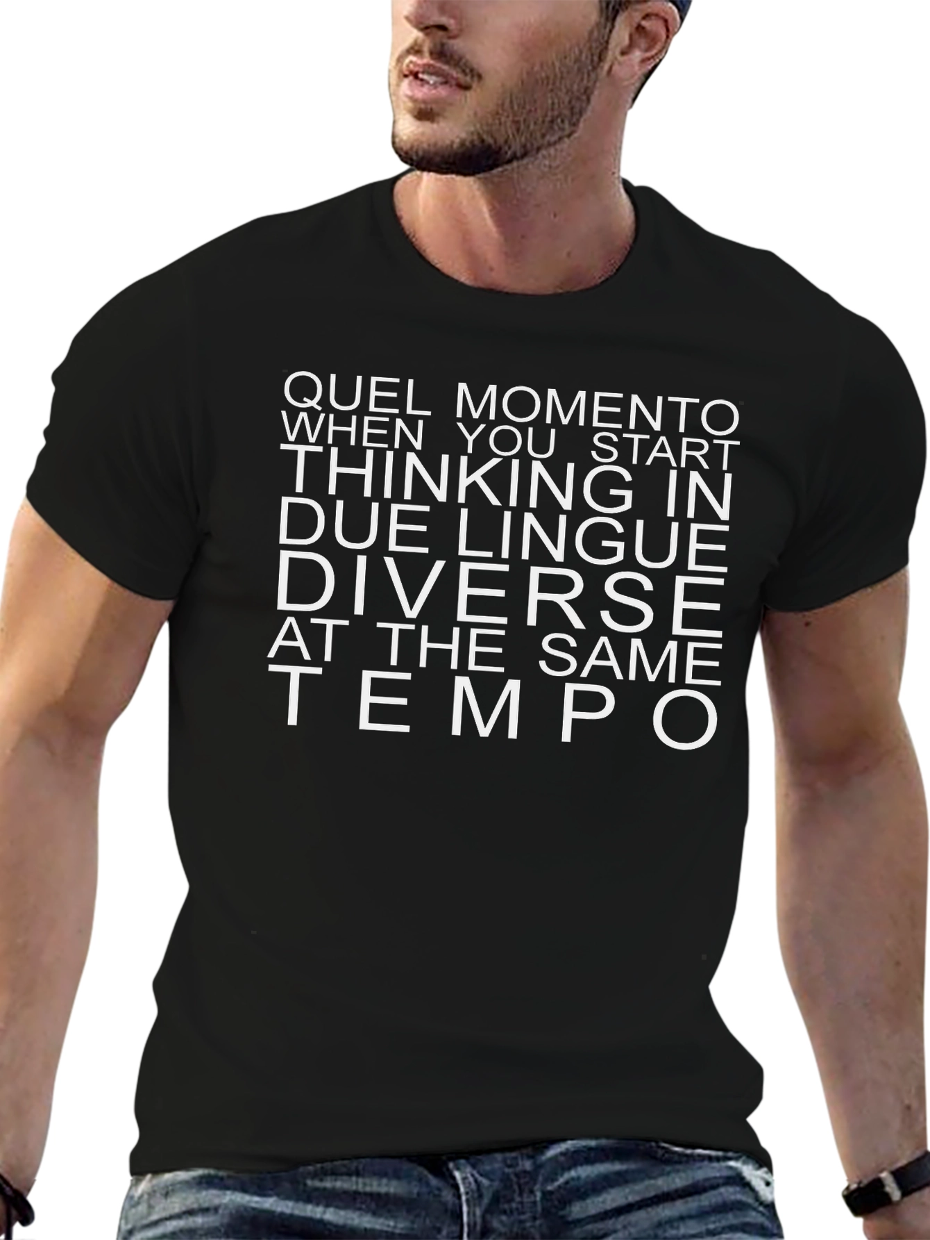 Bilingual T-Shirt: Thinking in Two Languages
