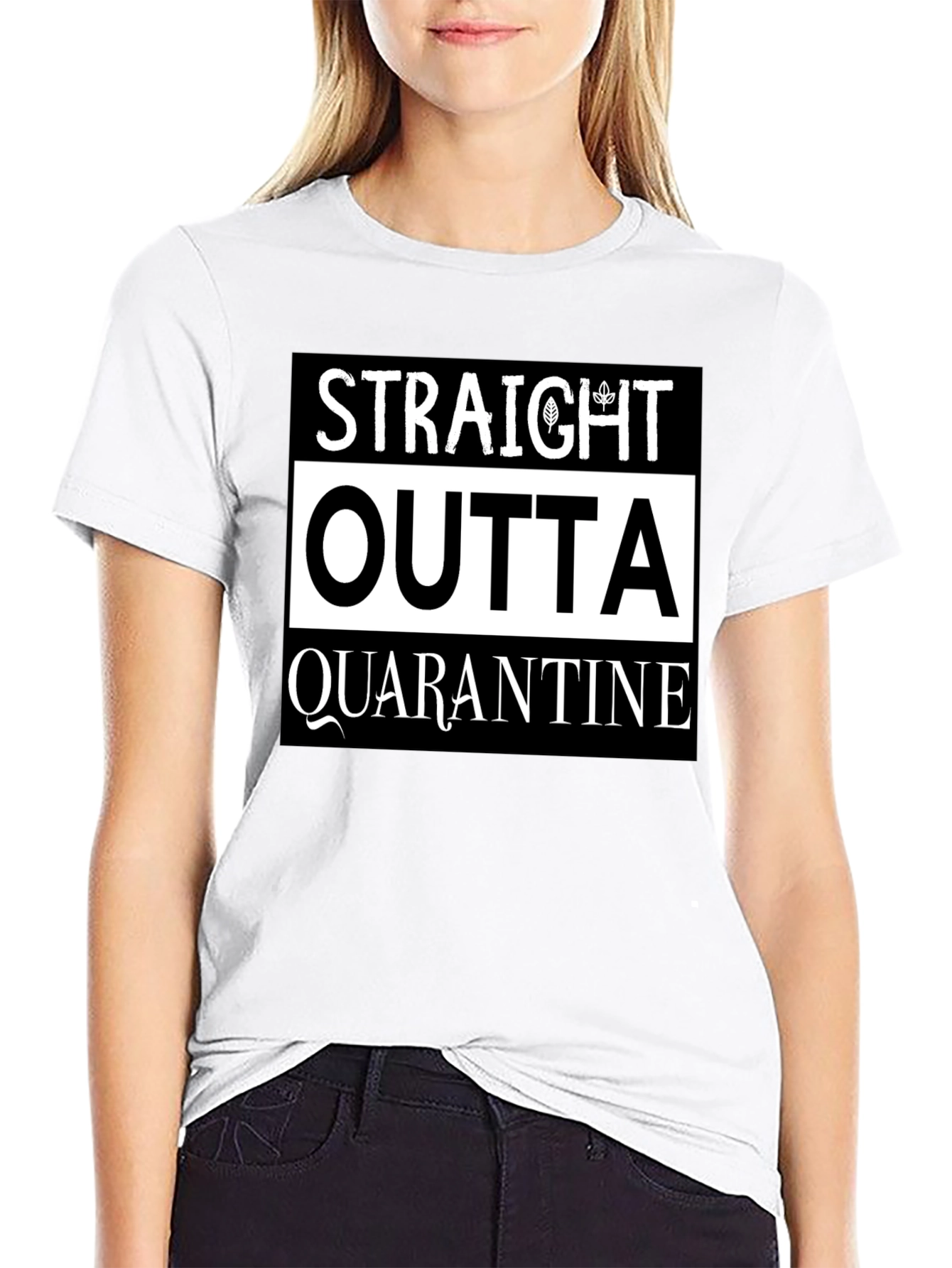 Straight Outta Quarantine Graphic Tee