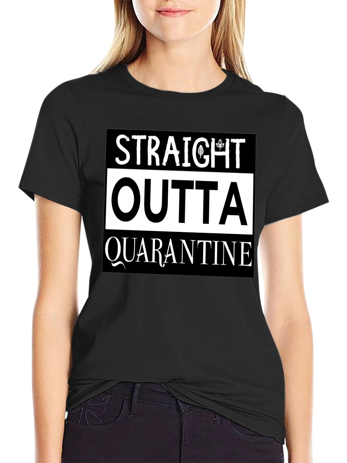 Straight Outta Quarantine Graphic Tee