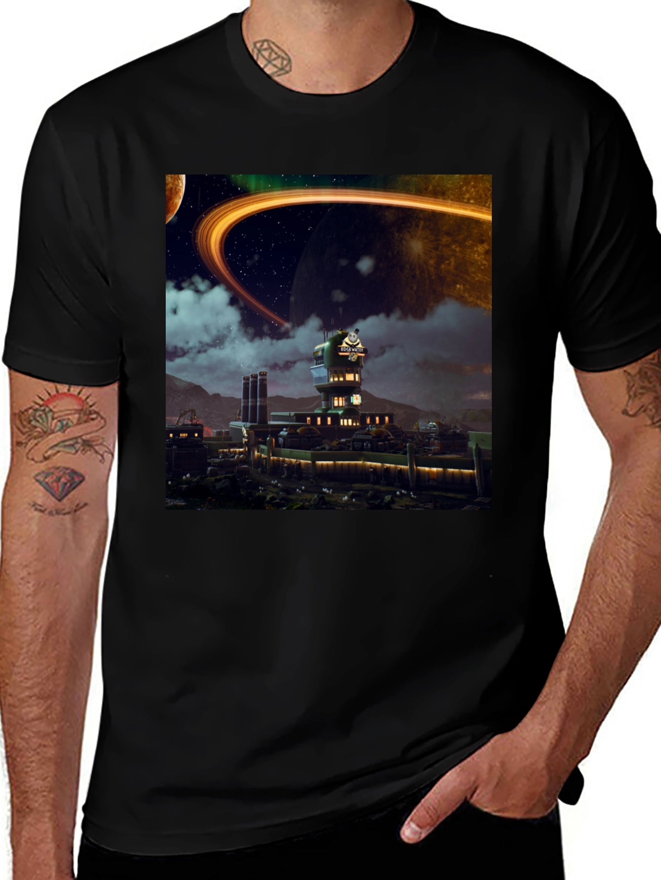 Outer Worlds Inspired Tee