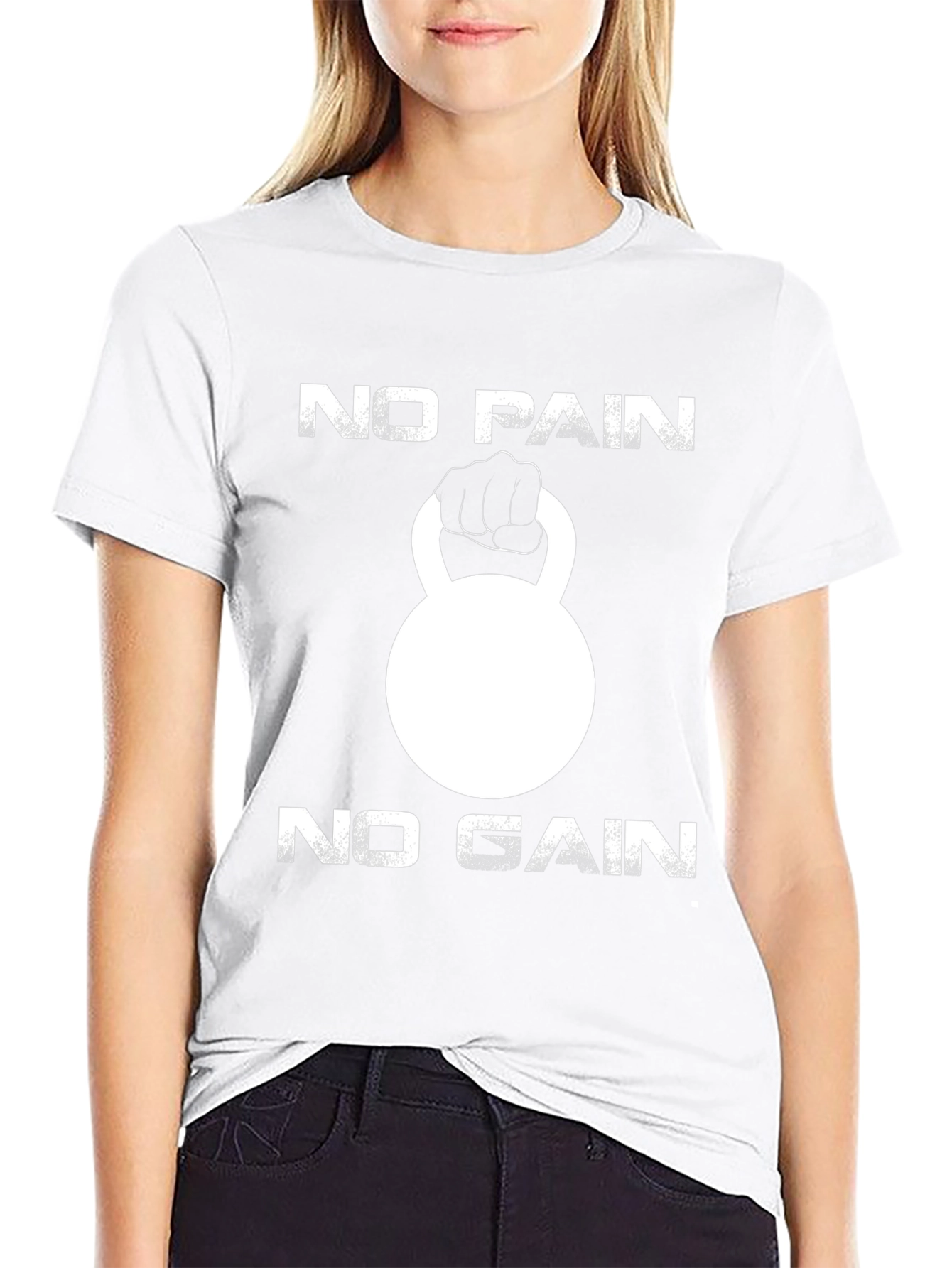No Pain No Gain Kettlebell Gym T-Shirt