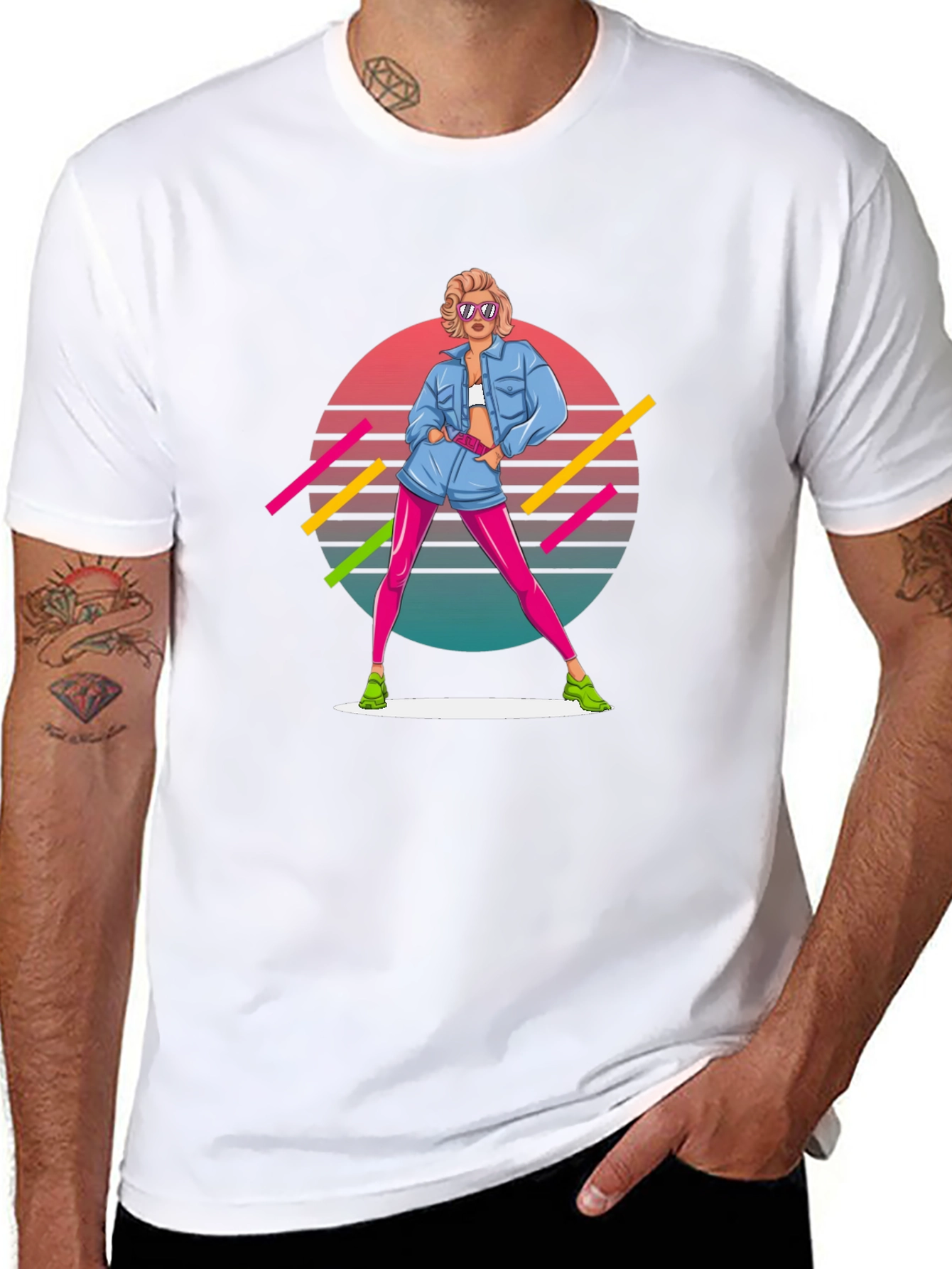 Retro 80s Style T-Shirt