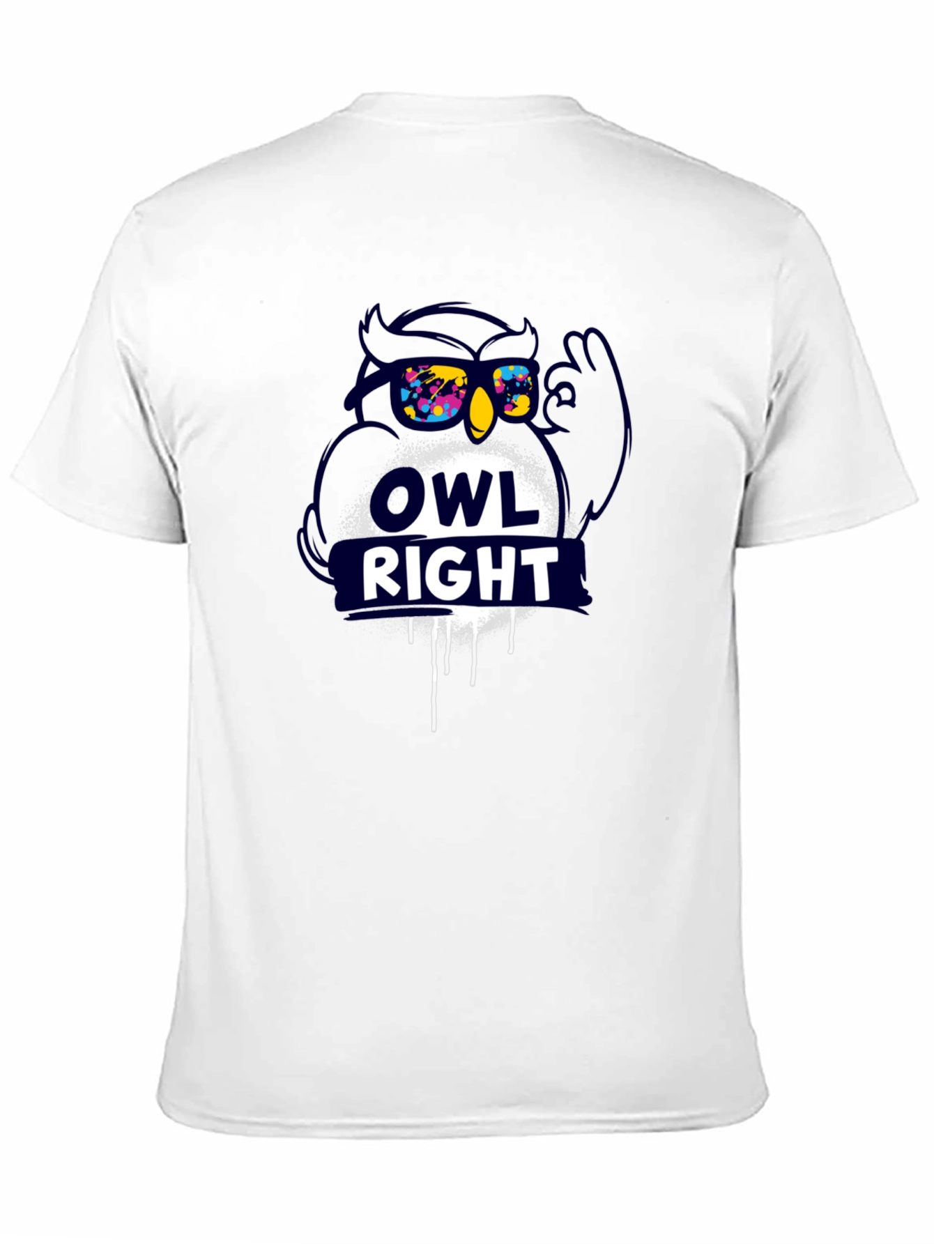 Owl Right T-Shirt - Mens Graphic Tee