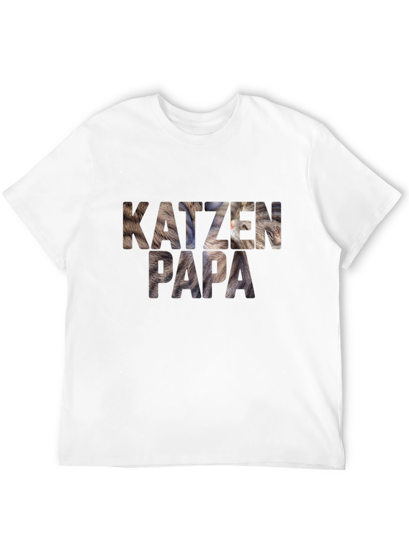 Katzen Papa Graphic Tee - Cat Dad T-Shirt