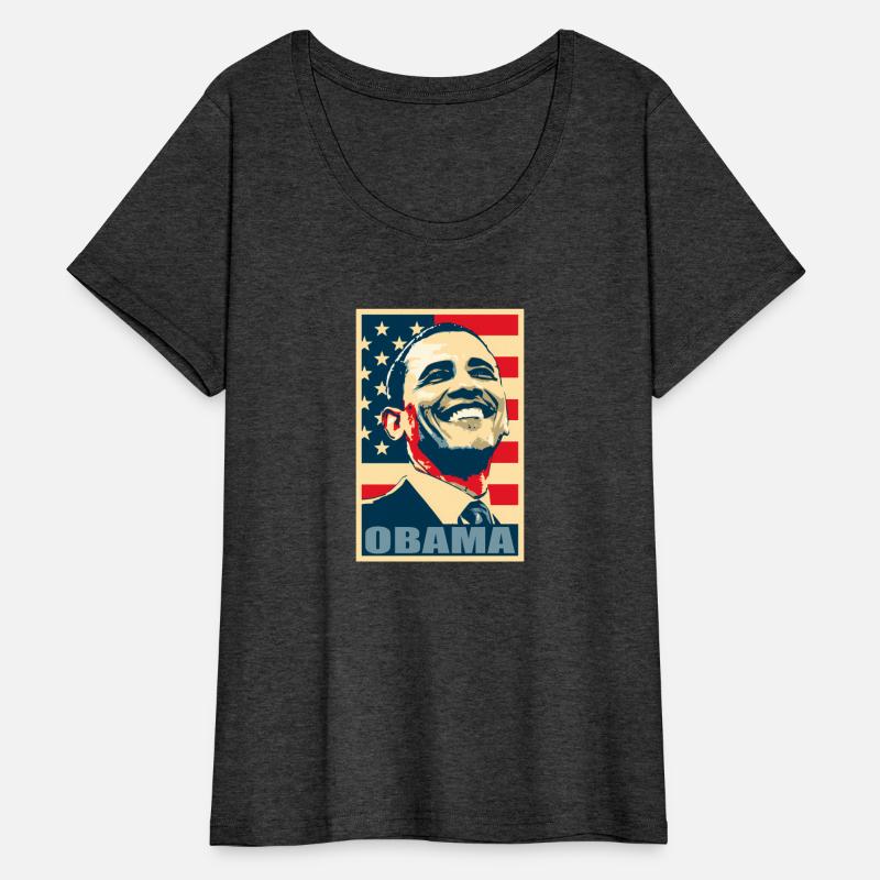 Barack Obama President 44 American Flag Happy Demo
