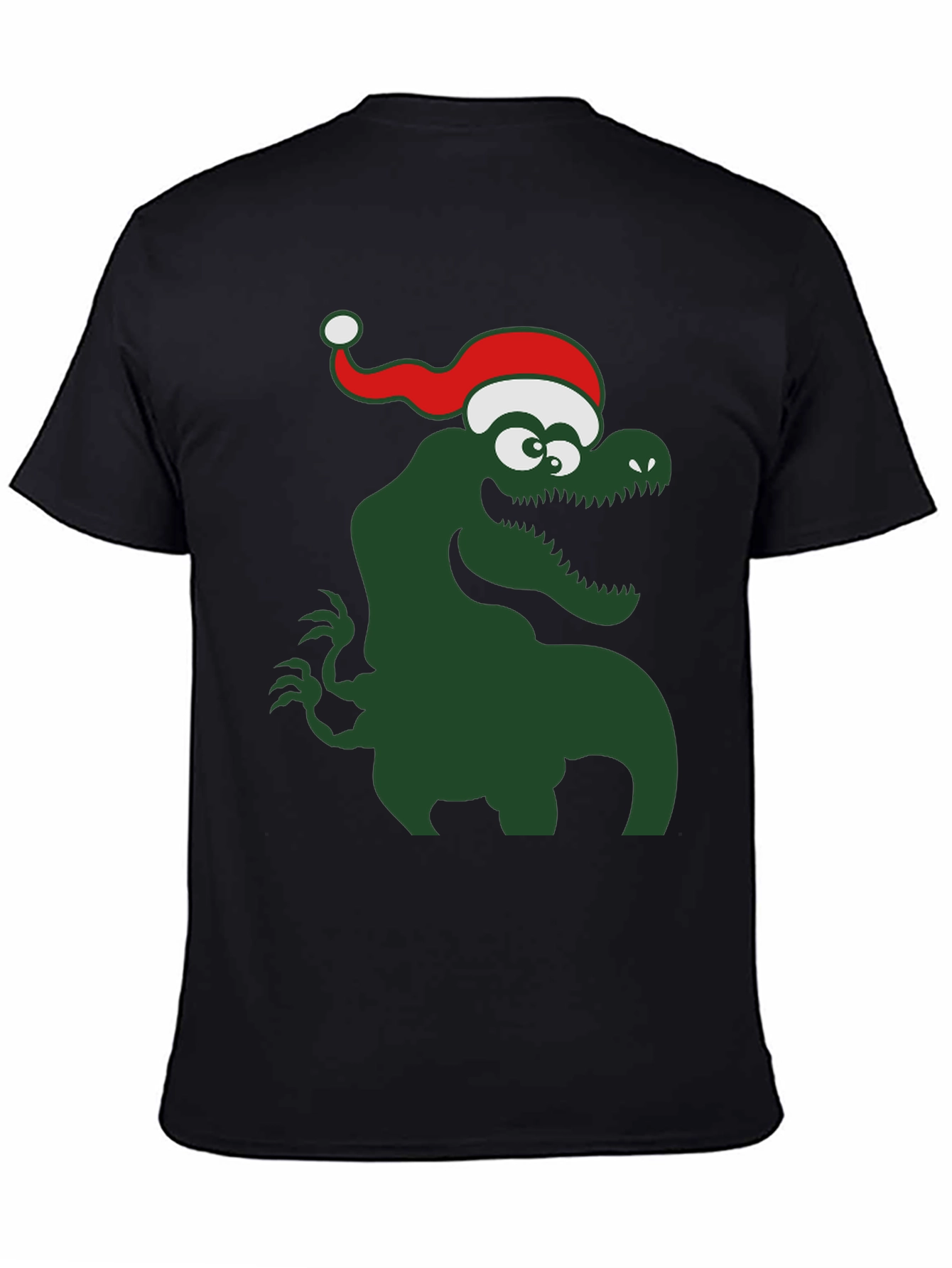 Festive Dinosaur T-Shirt - Holiday Apparel