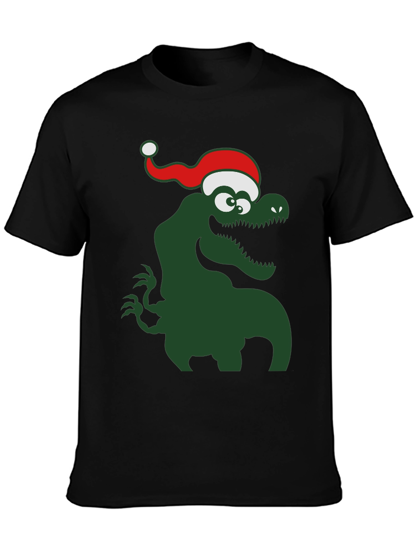 Festive Dinosaur T-Shirt - Holiday Apparel