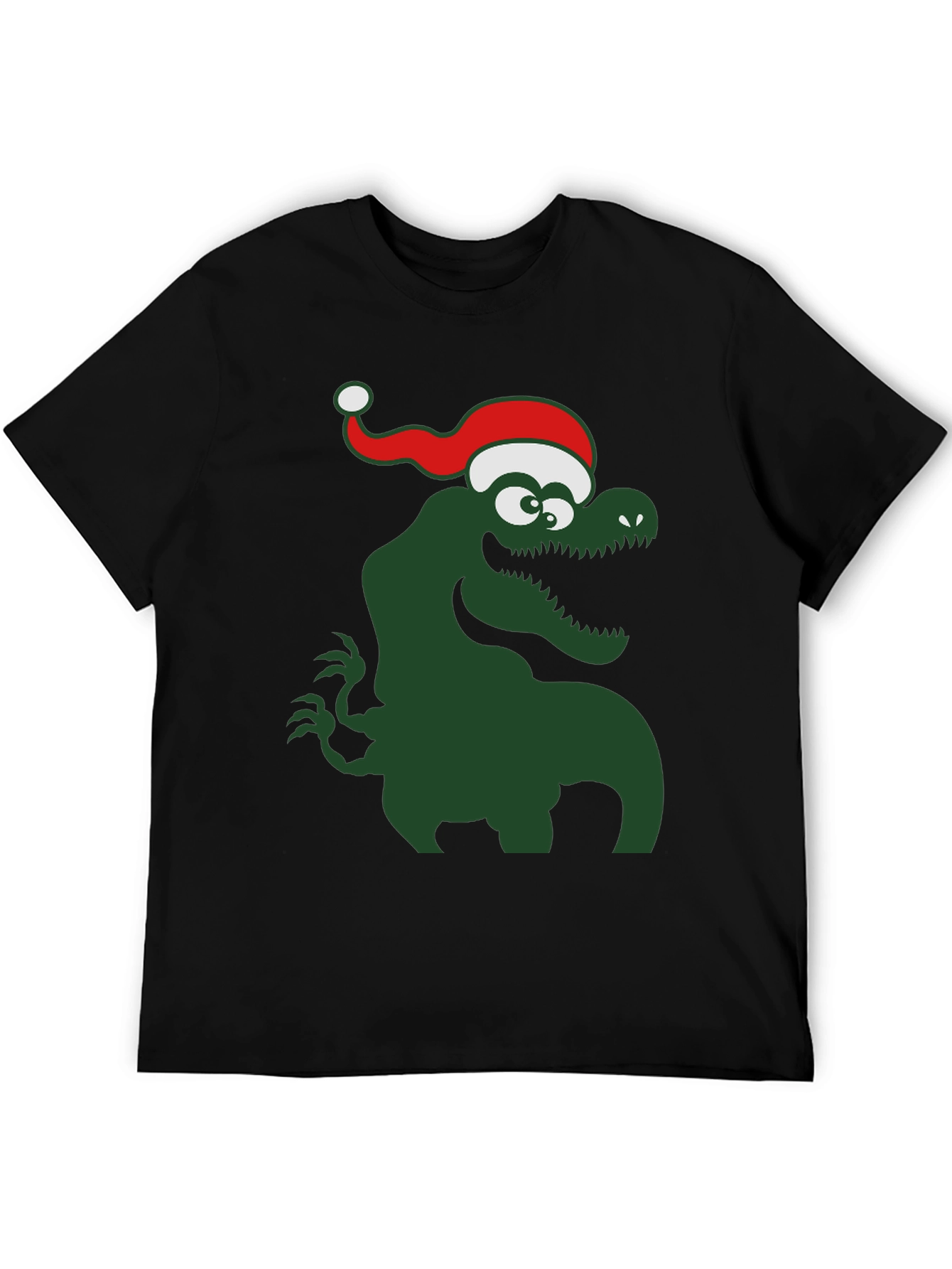 Festive Dinosaur T-Shirt - Holiday Apparel