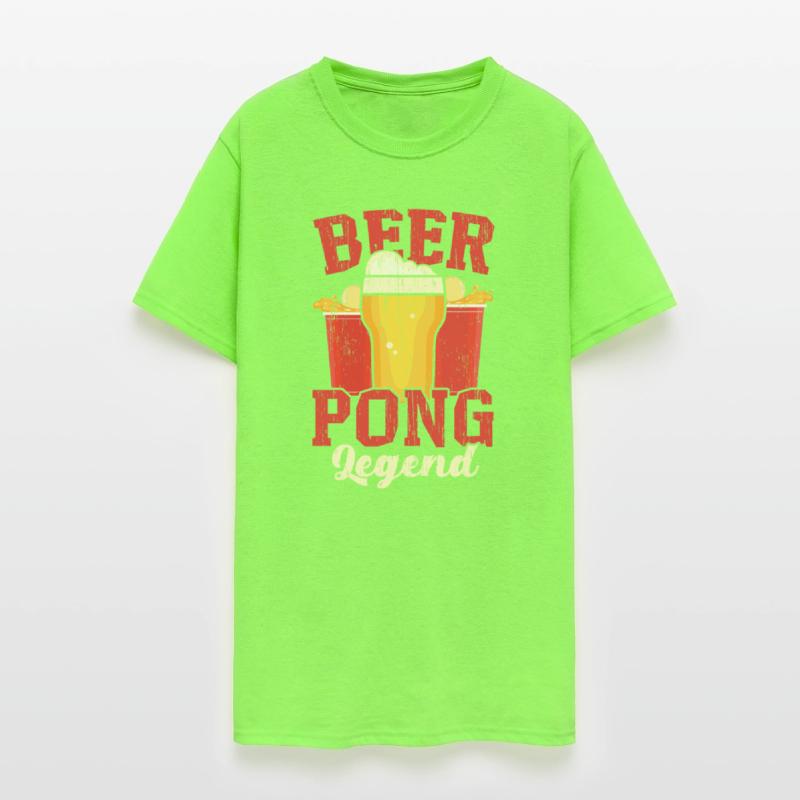 Beer Pong Legend Alcohol Drinking Game Beer Pong