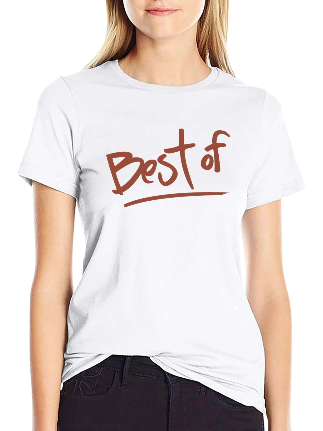 Best Of Graphic T-Shirt - Casual Black Tee