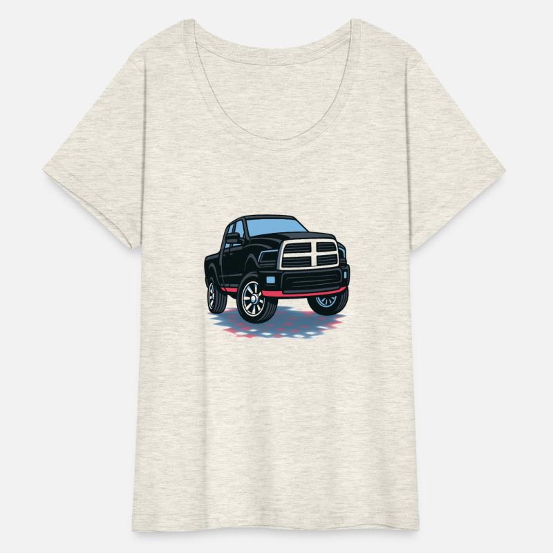 Midnight Lifted Truck Neon Glow