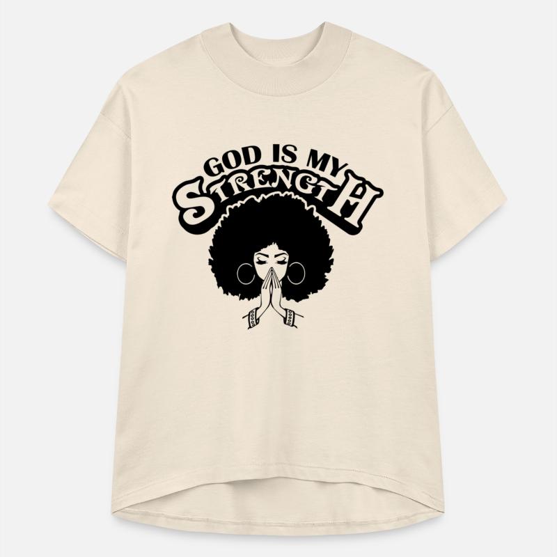 Black Women Praying God Believe Afro Hairstyle
