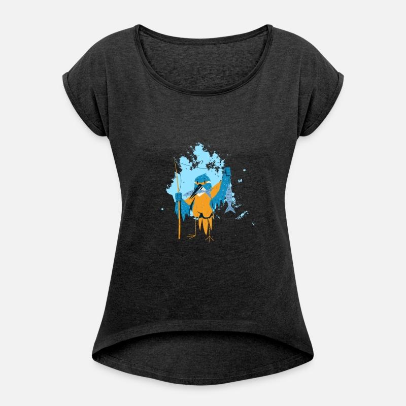 blue sparrow hunting