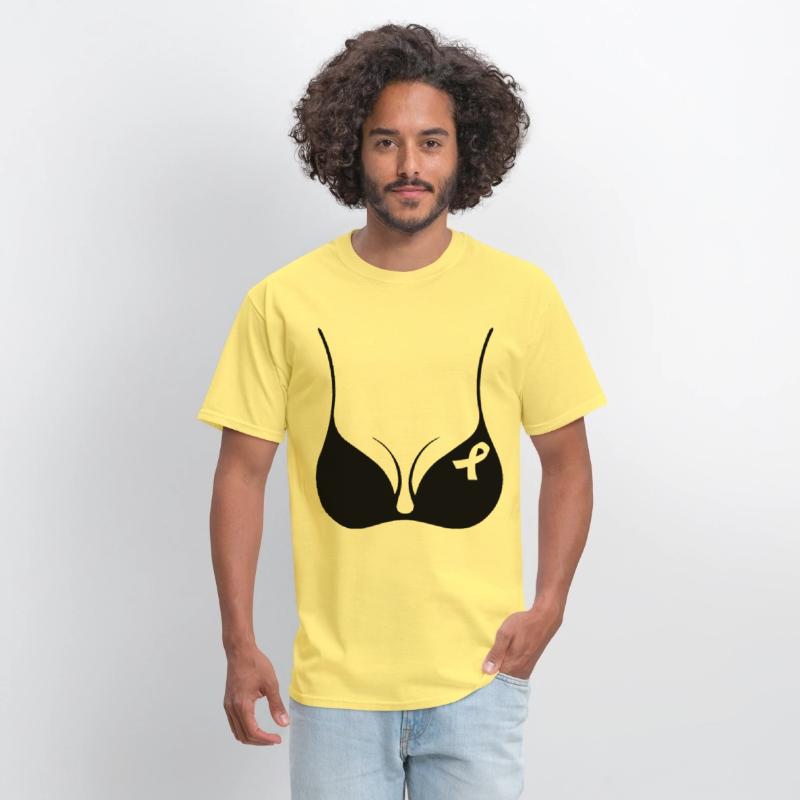 Breast Cancer Awareness Black Bra Pink Ribbon JUNI