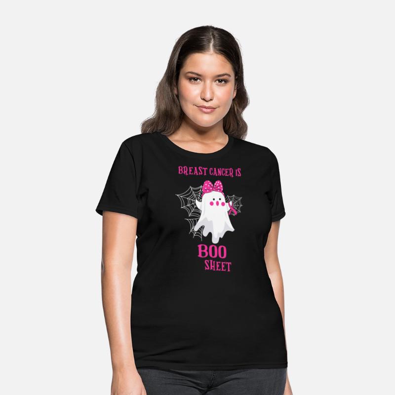 Breast Cancer Is Boo Sheet Boo Boo Crew Pink Ghost