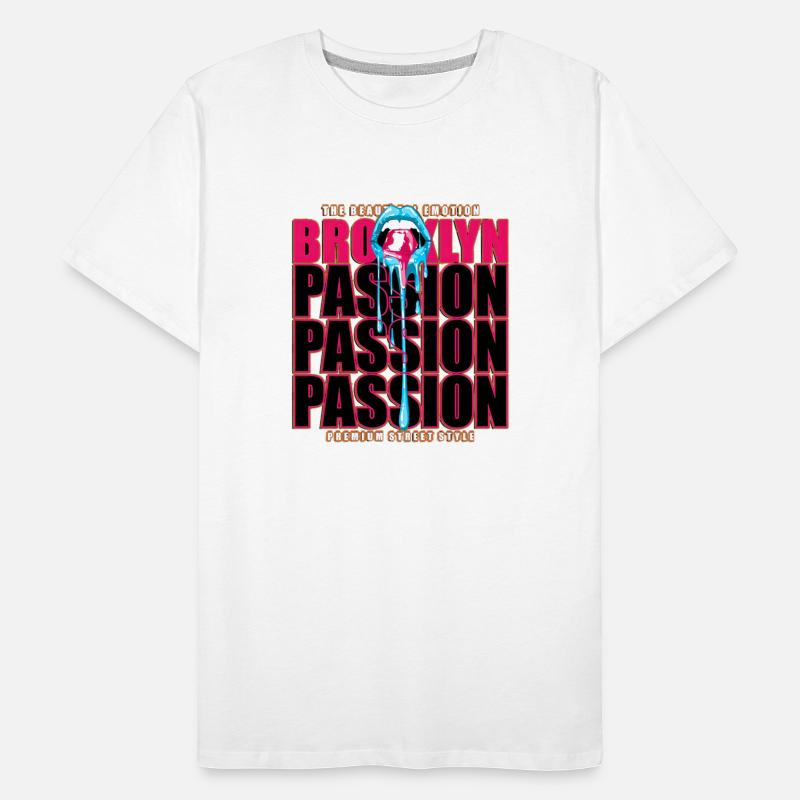 Brooklyn Passion – Dripping Lips Street Art Graphi