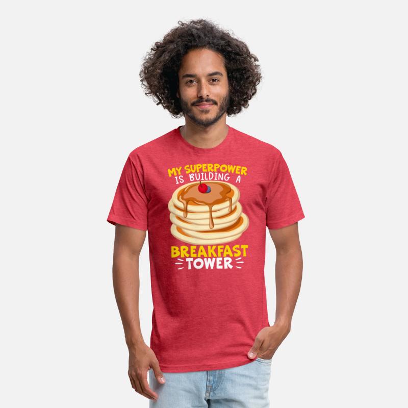 Building A Breakfast Tower Pancake Maker Food