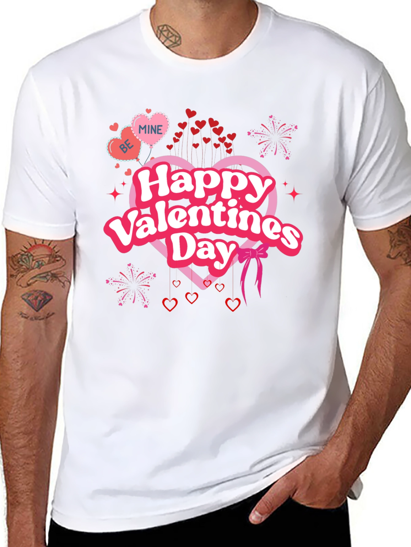 Happy Valentines Day Graphic Tee