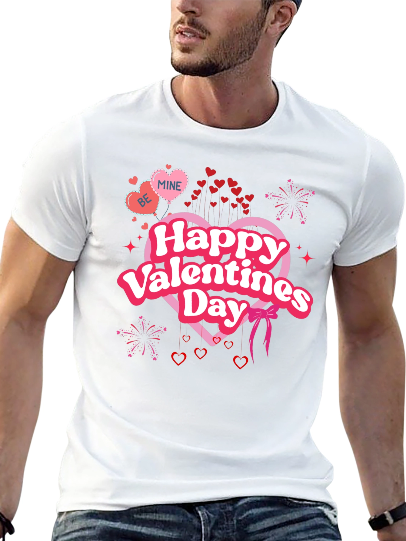 Happy Valentines Day Graphic Tee