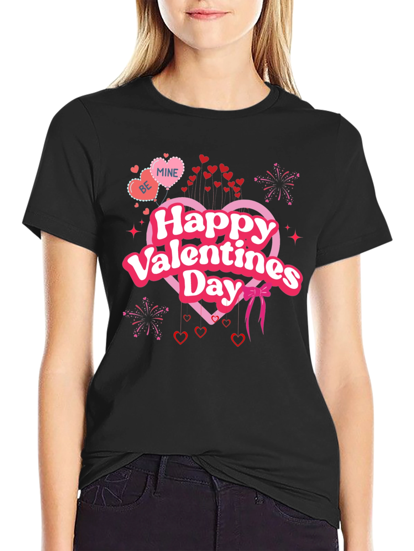 Happy Valentines Day Graphic Tee