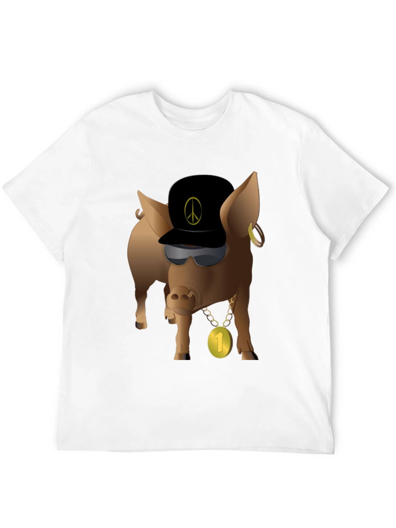 Cool Pig Graphic Tee - Number One Style