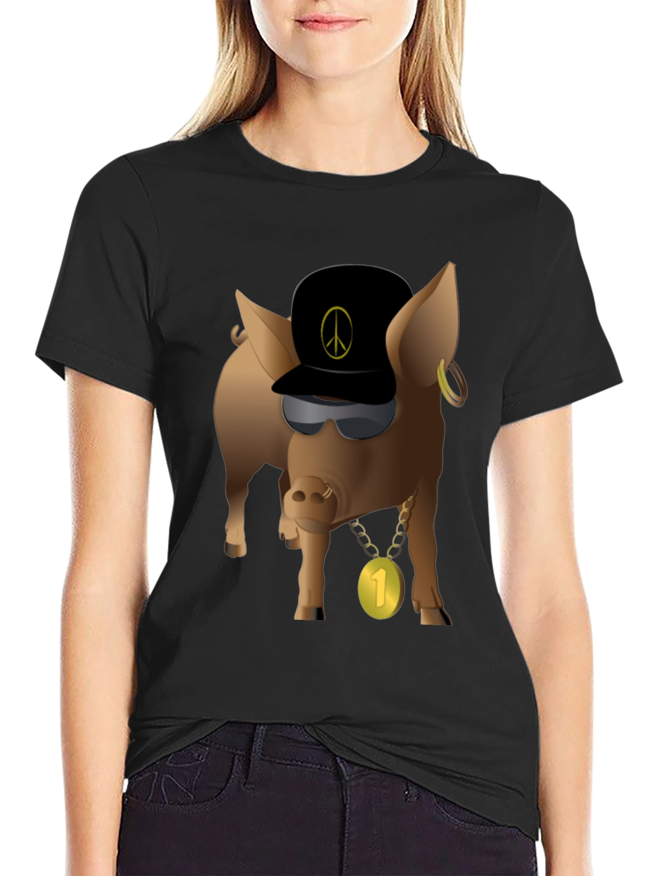 Cool Pig Graphic Tee - Number One Style