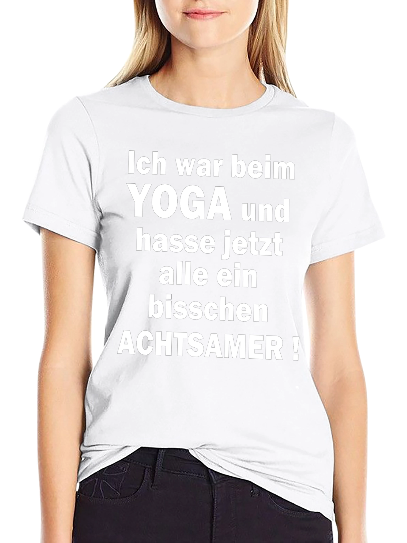 Yoga Lover T-Shirt - Ich War Beim Yoga
