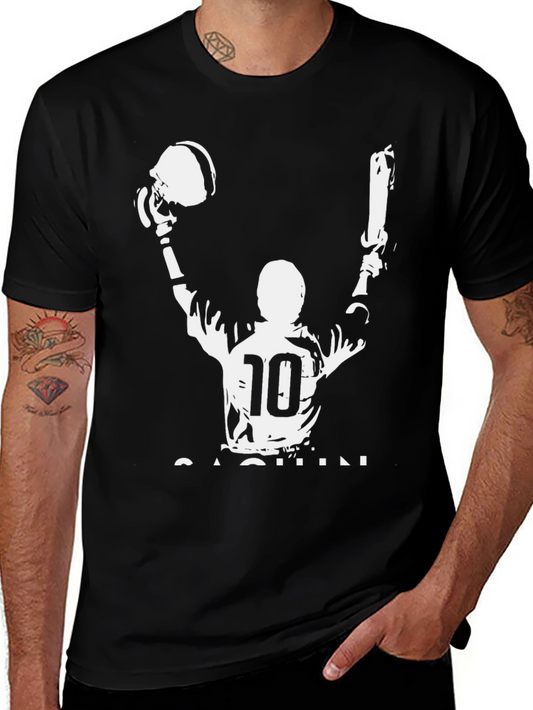Joaquin T-Shirt - Black Graphic Print