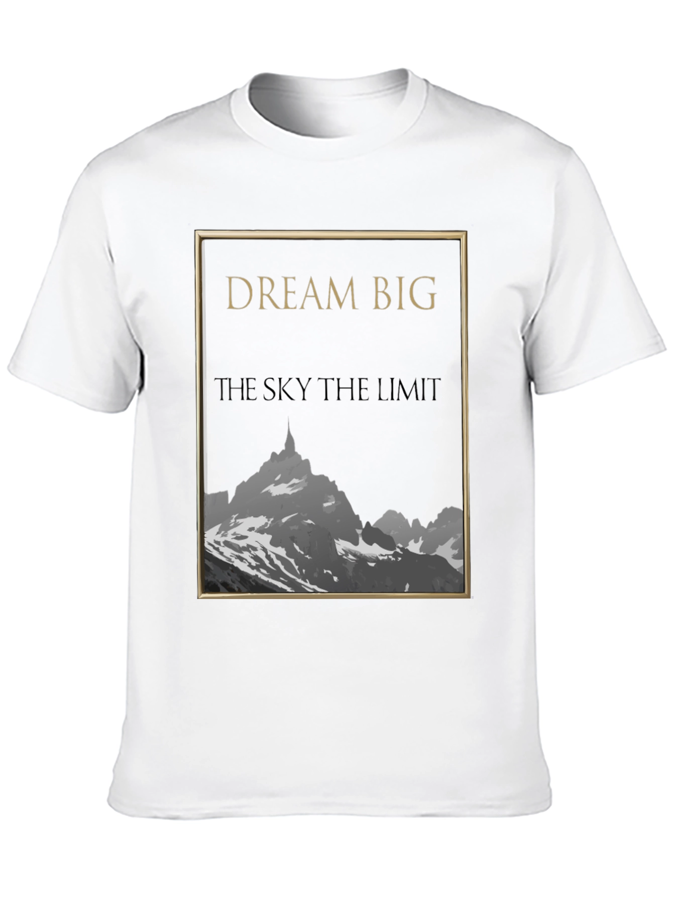 Dream Big Mountain Graphic T-Shirt